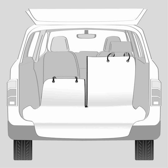 Trixie Trunk Cover Car for Dog Blue/Black 1.80x1.30m Blue