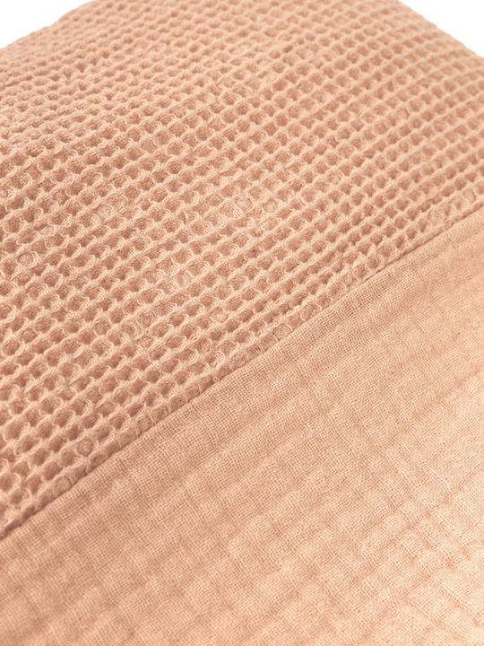 Nobodinoz Στρωματάκι με Κάλυμμα από Ύφασμα Powder Pink 50x70cm