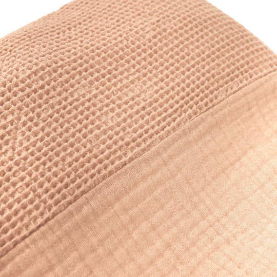 Nobodinoz Saltea cu capac Powder Pink 50x70cm