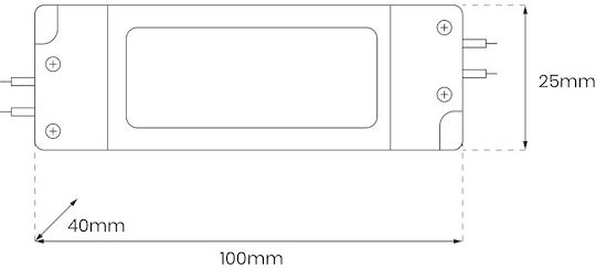 Eko Light Τροφοδοτικό LED IP20 Ισχύος 15W με Τάση Εξόδου 12V