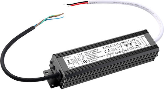 Eko Light LED Захранване Водоустойчиво IP67 Мощност 30W с Изходно Напрежение 24V