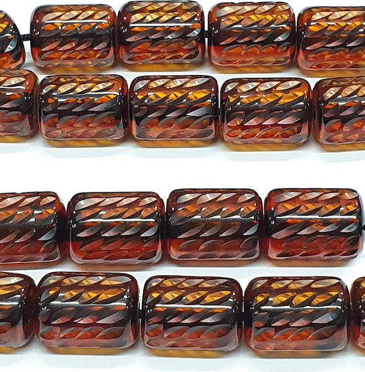 Roloi Komboloi Graven Mastic Worry Beads Honey 34cm