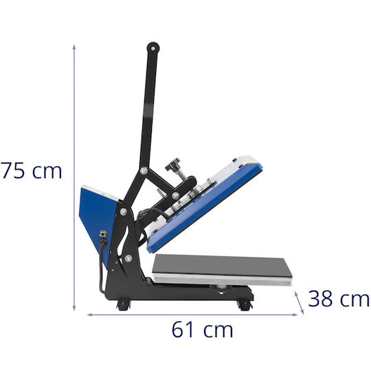 Lcd Heat Press Machine Sublimation T-shirts 38 X 38 Cm 0-250c