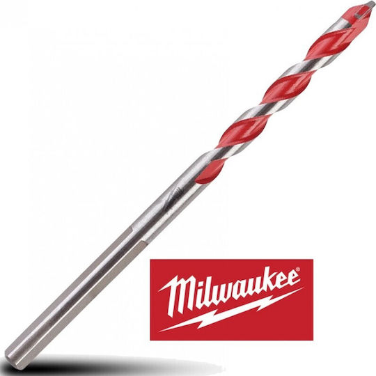 Milwaukee TCT Super Диамантена Свредло Карбид с Цилиндрична Опашка за Строителни материали 7x90mm