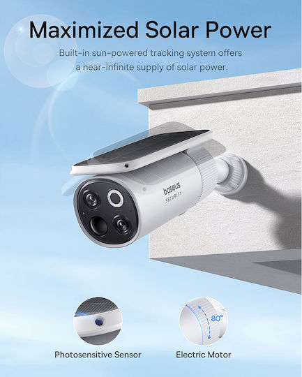 Baseus Surveillance System S1 Pro 2 Cameras Cameras IP 5MP with Control Hub S0TX002131