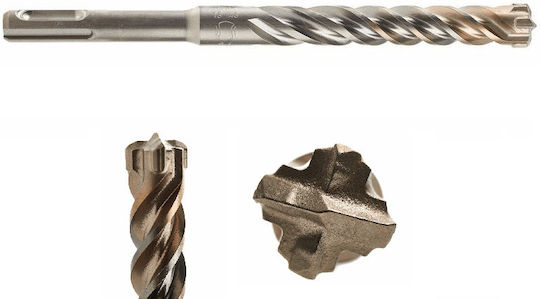 Milwaukee Four-Cut Drill with SDS Plus Shank for Masonry 10x110mm
