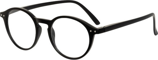 Looplabb Faust Reading Glasses +3.00 in Black color