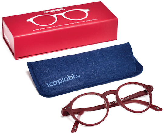 Looplabb Faust Γυαλιά Πρεσβυωπίας +1.50 σε Μπορντό χρώμα
