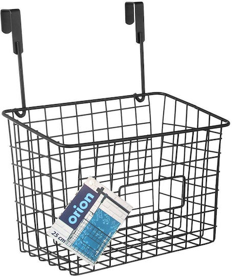 Orion Pendant Metal Shelf 25x16x30cm Black