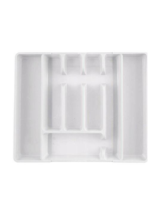 Orion Drawer Cutlery Tray 36.5x27.5x4.5cm White
