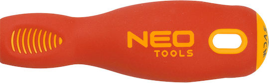 Neo Tools Κατσαβίδι Ίσιο με Μέγεθος Μύτης 4mm