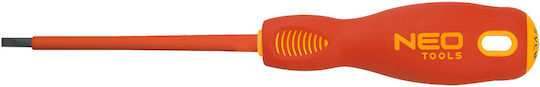 Neo Tools Κατσαβίδι Ίσιο με Μέγεθος Μύτης 4mm