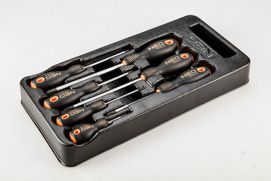 Neo Tools Set 7 Magnetice Șurubelnițe