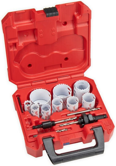 Milwaukee Hole Saw Kit Cobalt for Wood, Metal, Tile and Plastic