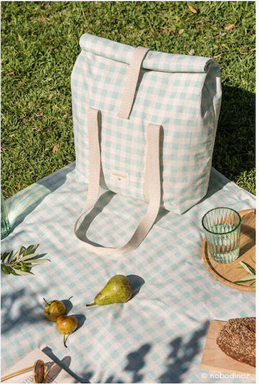 Nobodinoz Insulated Bag Shoulderbag Opaline Vichy