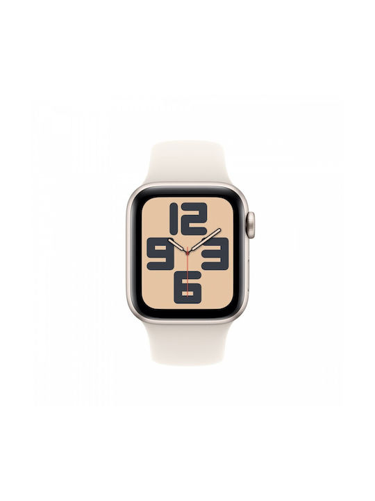 Apple Sport Band 40mm S/M Strap Silicone with Pin Starlight (Apple Watch 38/40/41/42mm)
