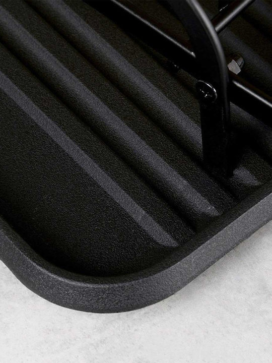 Vilde Metallic Black Sink Strainer 48.5x32x23.5cm