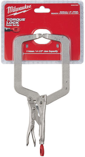 Milwaukee Torque Lock Grip Pliers Bitch C Length 230mm