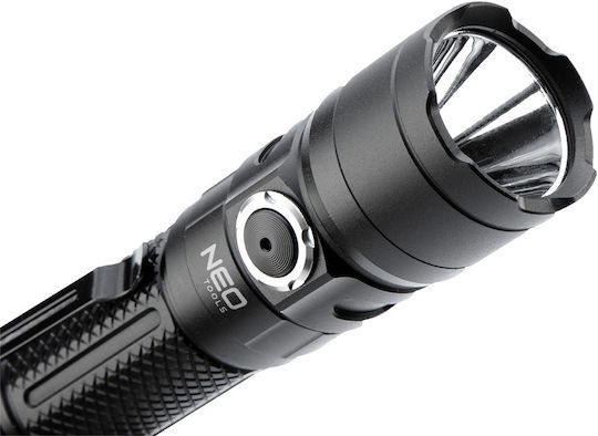 Neo Tools Wiederaufladbar Taschenlampe LED IPX4 mit maximaler Helligkeit 1500lm