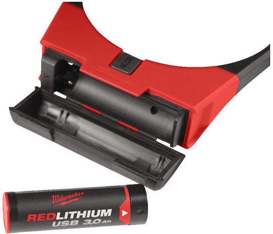 Milwaukee Wiederaufladbar Nackentaschenlampe LED mit maximaler Helligkeit 400lm NL400-301