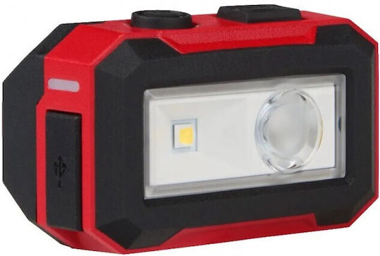Milwaukee Rechargeable Headlamp LED IP54 with Maximum Brightness 450lm IR HL450