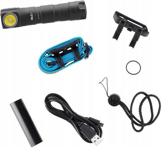 Walther Φακός Κεφαλής LED IPX6 με Μέγιστη Φωτεινότητα 1000lm HLC2r