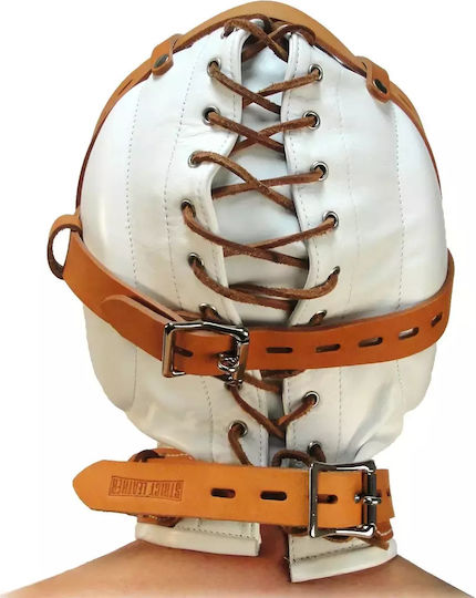 XR Leather Κολάρο σε Λευκό Χρώμα