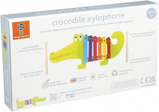 Orange Tree Toys Instrument Muzical din Lemn cu muzică pentru 18++ Luni