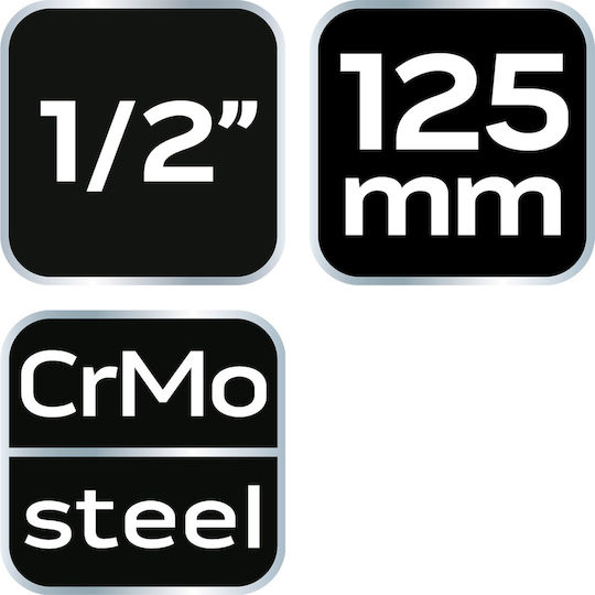 Clește de Impact 1/2" 125 mm