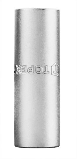 Topex Nuss Sechskant mit Vierkant-Antrieb 1/2" Durchmesser 21mm 1Stück