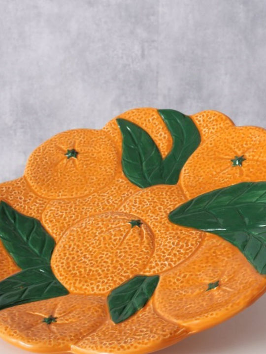 Boltze Serving Platter Orange
