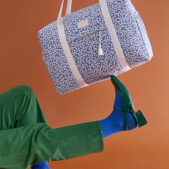 Nobodinoz Shoulder/Hand Diaper Bag Blue