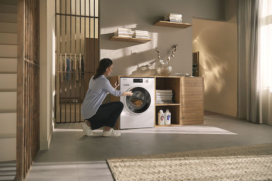 Miele Πλυντήριο Ρούχων 8kg με Τεχνολογία Ατμού 1400 Στροφών CapDosing WWB360 WCS