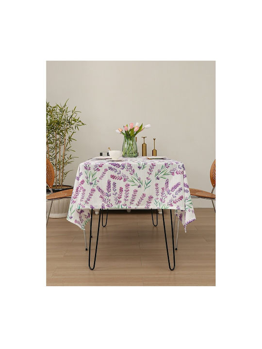 Tischtuch Lavender, Purple, White 140x150cm