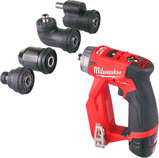 Milwaukee M12 FDDXKIT-202X Akkuschrauber Batteriebürstenlos 12V 2x2Ah