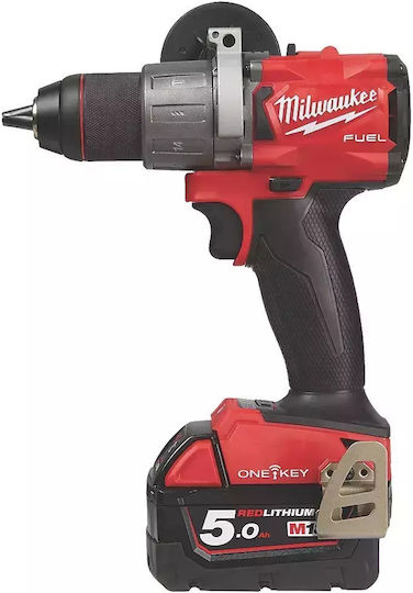 Milwaukee M18 ONEPD2-502X Șurubelniță Cu Percuție Mașină De Găurit Cu Baterie Fără Perii 18V 2x5Ah