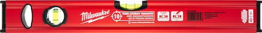 Milwaukee Redstick Slim 40 Spirit Level Aluminum 40cm with 2 Eyes