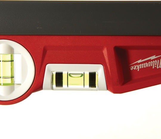 Milwaukee Torpedo Spirit Level Aluminum Magnetic 25cm with 3 Eyes