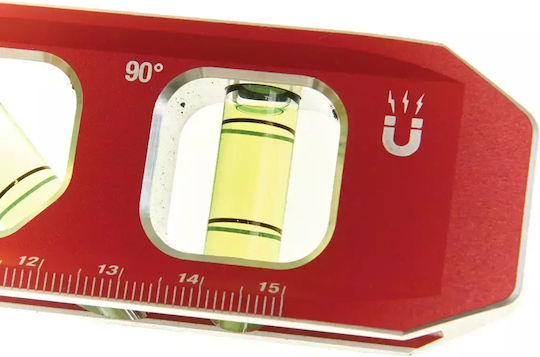 Milwaukee Torpedo Spirit Level Aluminum Magnetic 17cm with 3 Eyes