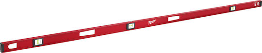 Milwaukee I-Beam Wasserwaage Aluminium Magnetisch 200cm mit 3 Augen