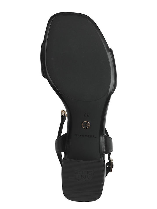 Leather Sandals Black