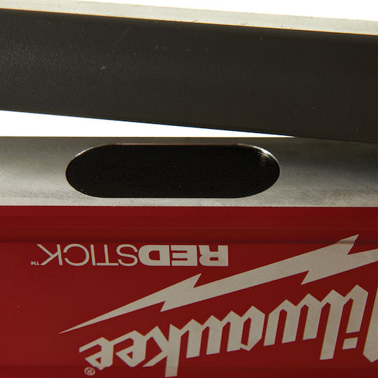 Milwaukee Redstick Backbone 180 Magnetic Αλφάδι Μαγνητικό 180εκ. με 3 Μάτια