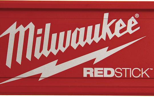 Milwaukee Redstick Backbone 120 Magnetic Wasserwaage Aluminium Magnetisch 120cm mit 3 Augen