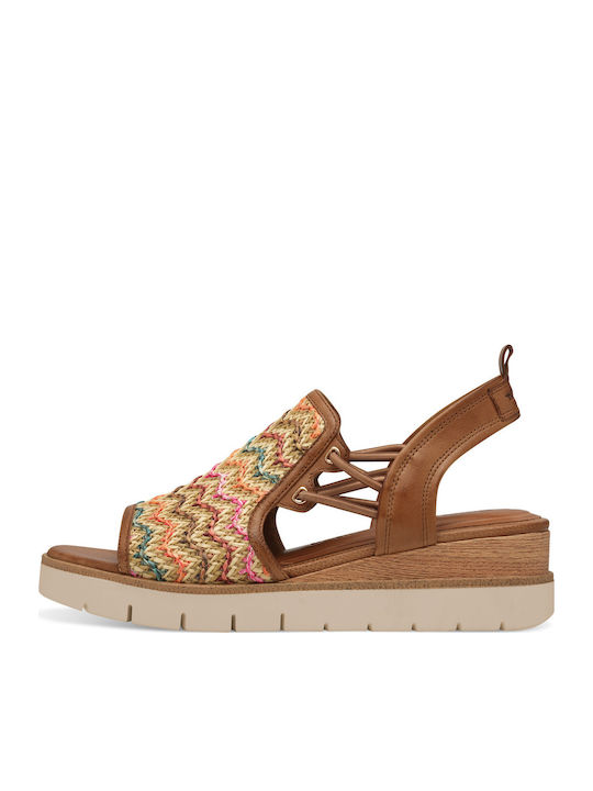 Women's Leather Platform Shoes Multicolour