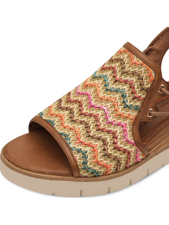Women's Leather Platform Shoes Multicolour