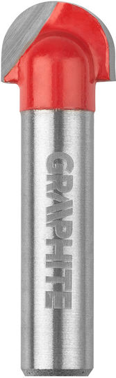 Graphite Σετ Φρέζες Καρβιδίου για Ξύλο \ Αλουμίνιο 8mm 35τμχ