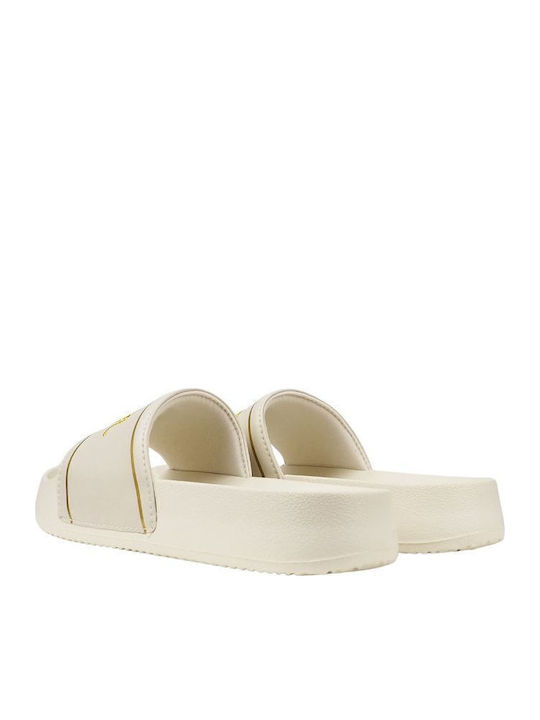 Frauen Flip Flops in Beige Farbe