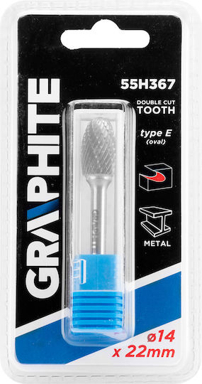 Graphite Cutter Bit Carbide for Metal \ Aluminum \ Plastic 22mm x 22mm