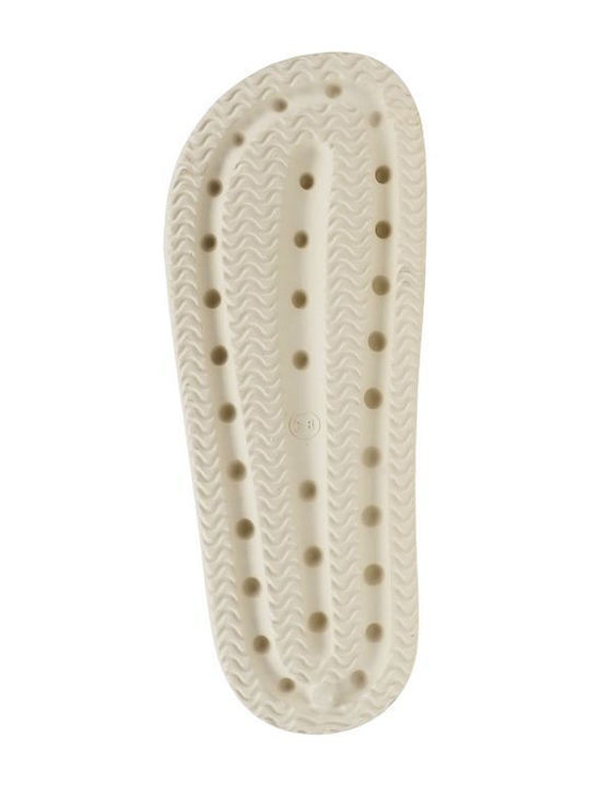 Frauen Flip Flops in Beige Farbe