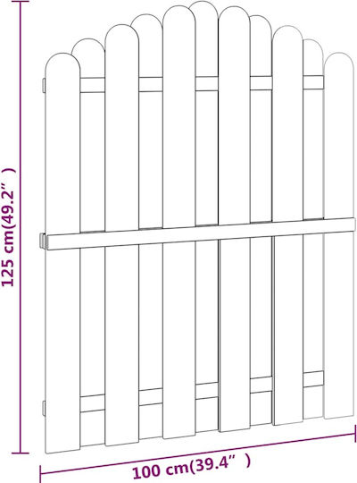 vidaXL в Зелен Цвят 1.25x1.0m